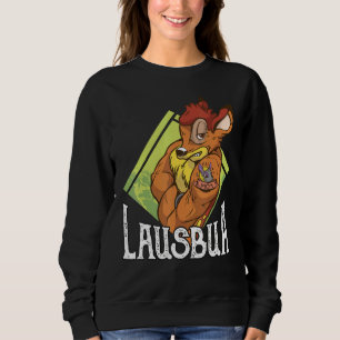 Lausbua Cool Replacement Costume Leather Trousers Sweatshirt