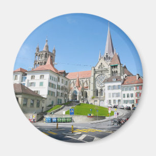 Laussane town magnet