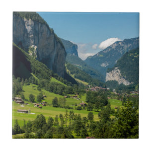 Lauterbrunnen  - Bernese Alps - Switzerland Tile