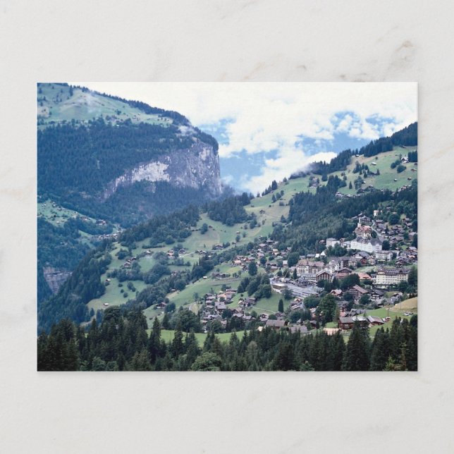 Lauterbrunnen, Switzerland Postcard (Front)