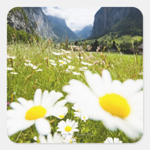 Lauterbrunnen, Switzerland Square Sticker