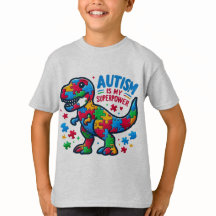 L'autisme est le T-shirt de mes enfants super-puis