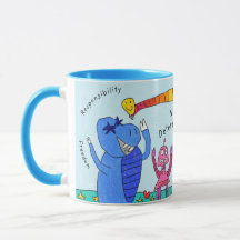 "L'auto-détermination à la maison du plaisir" Mug