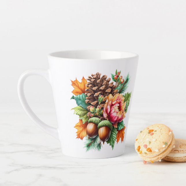 L'Automne Est Une Belle Mug Latte (En situation)