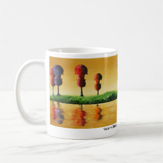 L'automne ficelle la tasse de café