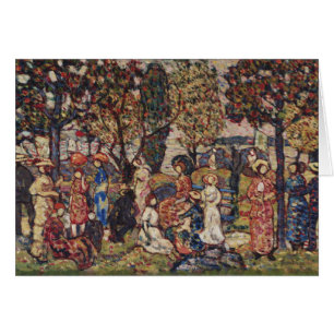 L'automne par Maurice Prendergast, Vintage Fine Ar