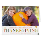 L'automne part Thanksgiving Photo Greffards Cartes