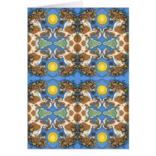 L'AUTOMNE PARTE SUR UN STALLION UNICORN, CARTE À C