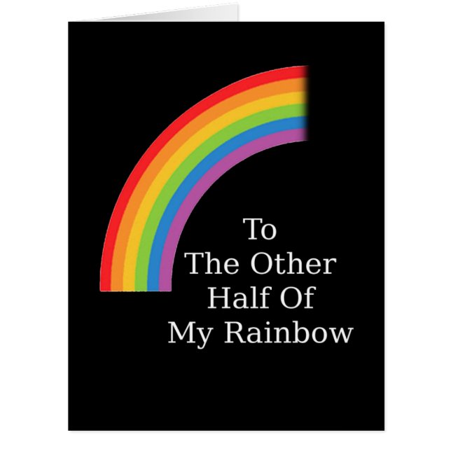 L'Autre Moitié De Mon Arc En Ciel (Devant)