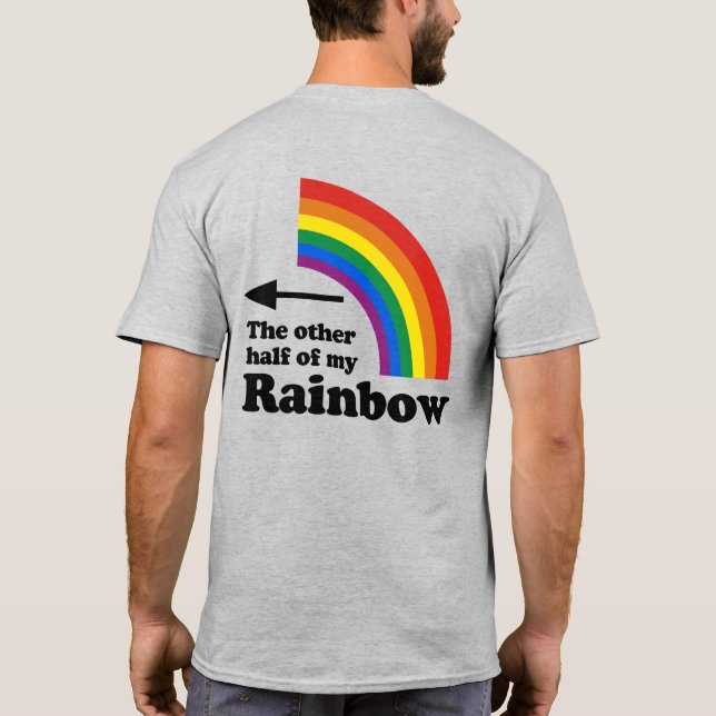 L'autre moitié de mon T-shirt arc-en-ciel (à droit (Dos)