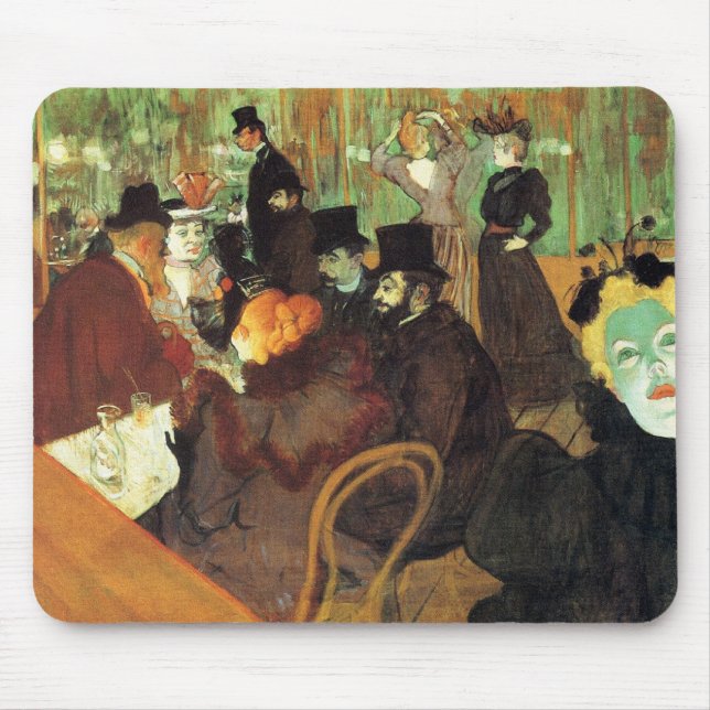 Lautrec: At the Rouge Mouse Pad (Front)