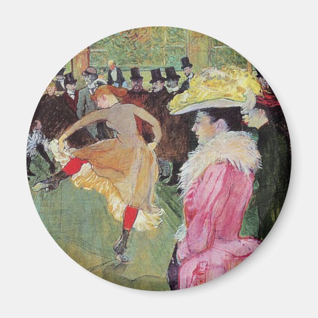 Lautrec - Dance At The Rouge Magnet (Front)