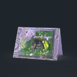 Lav-Butterfly Secret Sister- or any ocassion Card<br><div class="desc">This lovely card was designed to be a secret sister card, but as with most of my cards, you may choose to change the words on the front and inside making it for another occasion. Use my searchbox midway down my right sidebar to search for more of your interests--type in...</div>