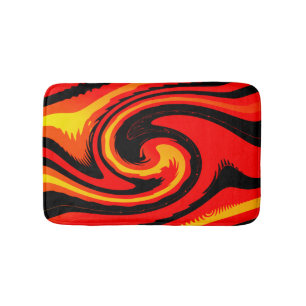 Lava bath mat