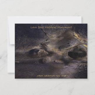 Lava Beds National Monument - Carte postale de spa