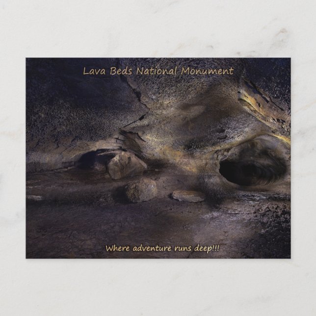Lava Beds National Monument - Carte postale de spa (Devant)