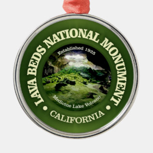 Lava Beds (NM) Metal Ornament