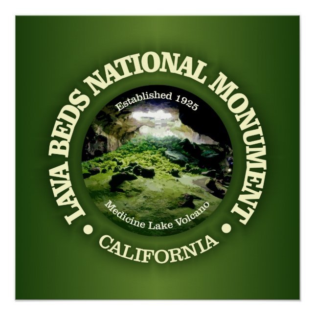 Lava Beds (NM) Poster (Front)