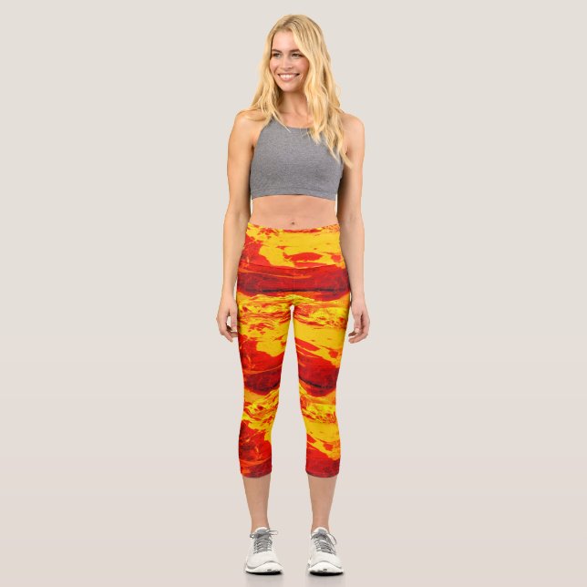 Lava capri leggings (Recto)