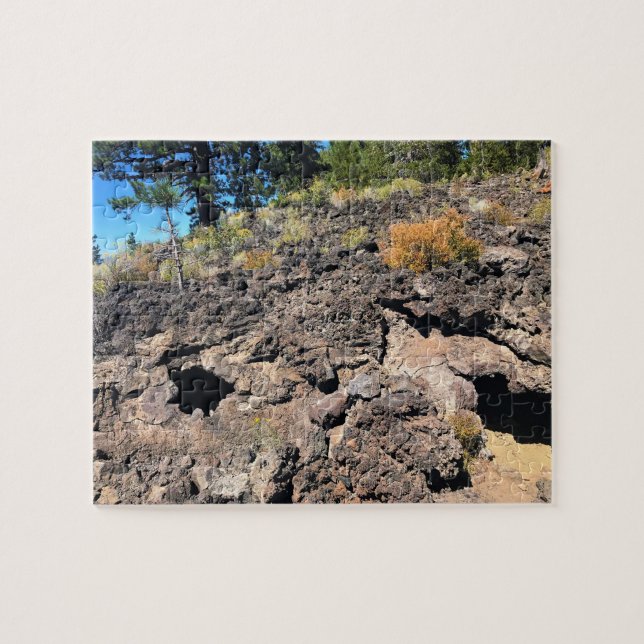Lava Cast Forest, Oregon Jigsaw Puzzle (Horizontal)
