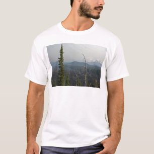 Lava Fields and panoramic  at McKenzie Pass Oregon T-Shirt