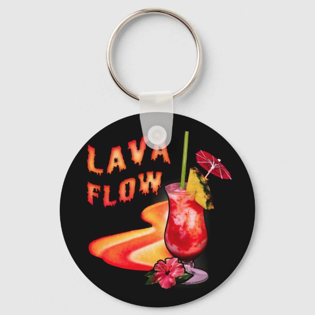Lava Flow Keychain (Front)
