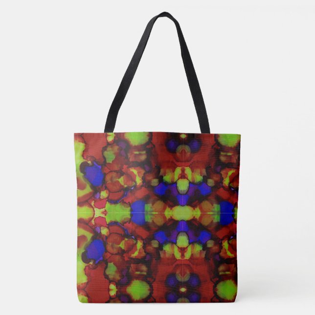 Lava Garden Tote Bag (Front)