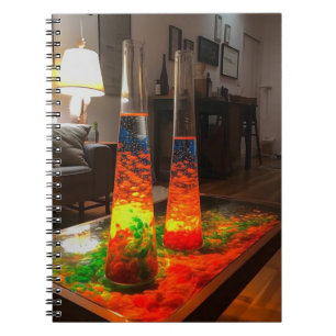 Lava Lamp Art Notebook