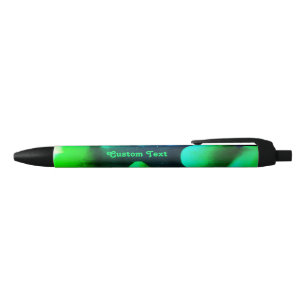 Lava Lamp Black Ink Pen