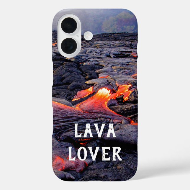 Lava Lover- Volcanic Geology Case-Mate iPhone Case (Back)