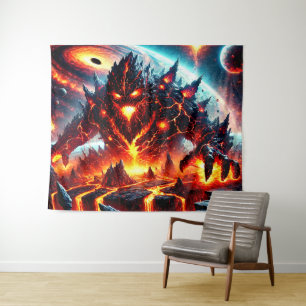 Lava Monster Tapestry