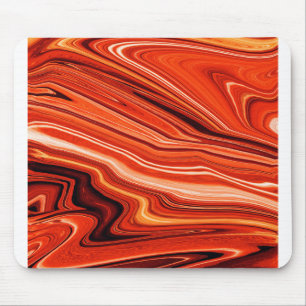 lava paint swirls mouse pad