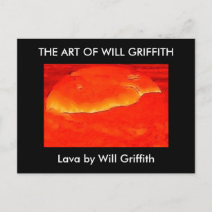 LAVA PAINTING POSTCARD