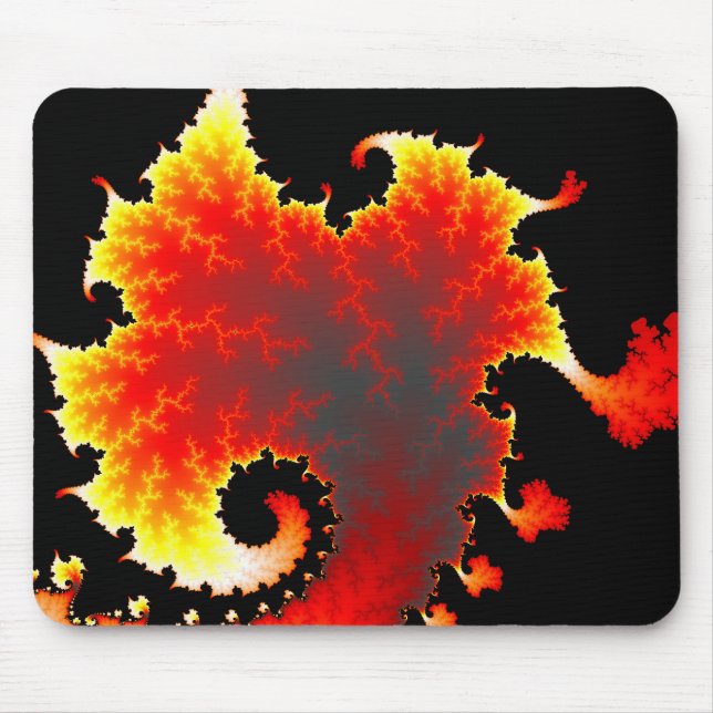 Lava Sea - Fractal Mousepad (Front)