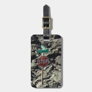 Lava Stop Photo Custom Luggage Tag