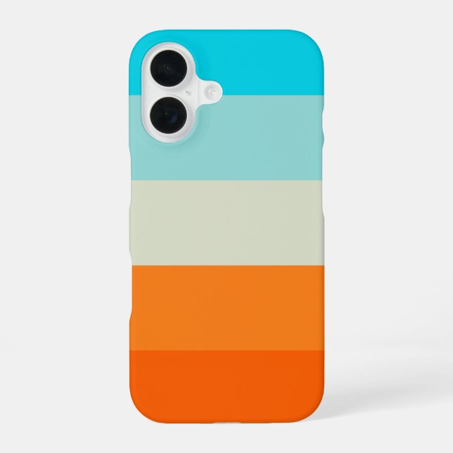 Lava Under Water iPhone 16 Case (Back)