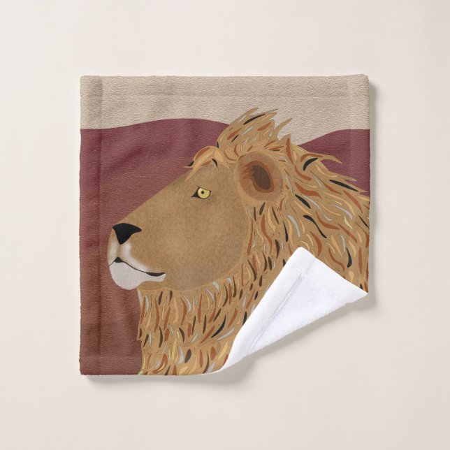 Lavage de Lion (Gant de toilette)