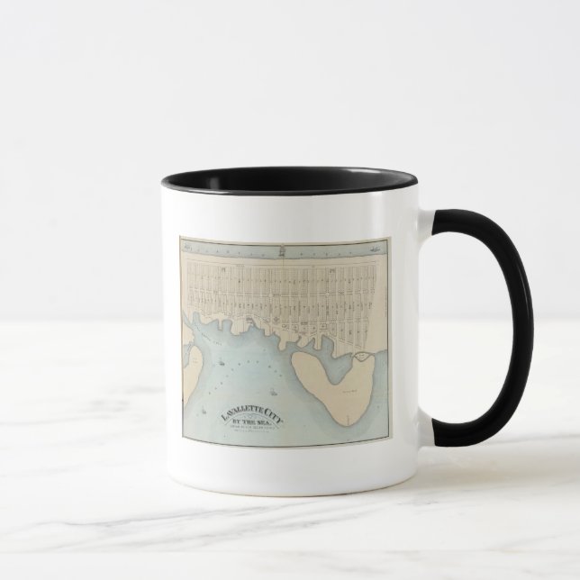 Lavallette City by the Sea, Squan Beach, NJ Mug (Right)