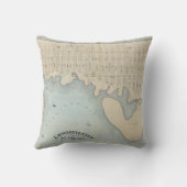 Lavallette City by the Sea, Squan Beach, NJ Throw Pillow (Back)