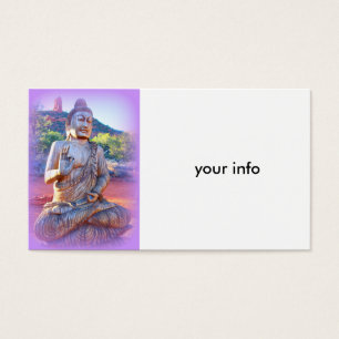 lavande aura buddha