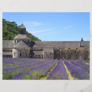 Lavande Champs de l'abbaye de Senanque Papier à sc