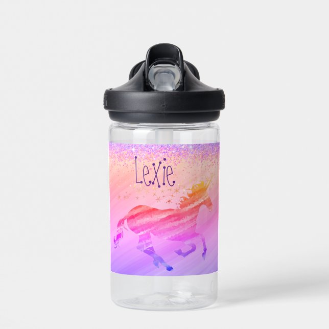 Lavande de citron et bouteille d'eau de licorne ro (Avant)