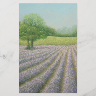 Lavande de Mayfield en papeterie de base de fleur