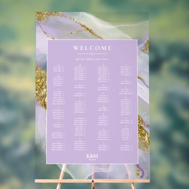 Lavande d'encre Lux Abstraite Siège ID990 (Neutre)