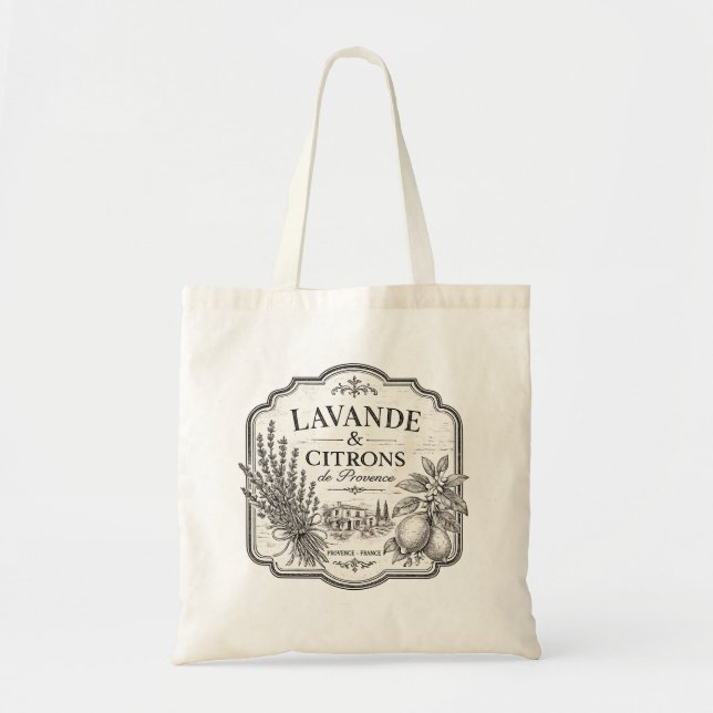 lavande et citrons bag  (Front)