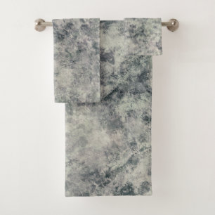 Lavande gris texturée Abstraite moderne Sage Green