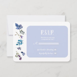 Lavande Lilac pourpre Iris printemps floral RSVP