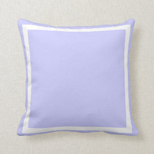 Lavande pastel de couleur vive Lumineuse coussin v