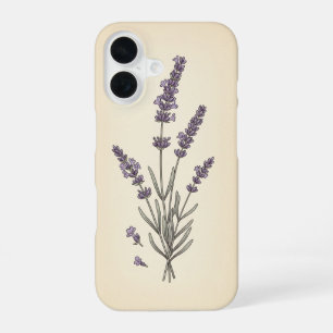 Lavande Vintage Stylisée iPhone 16 Case