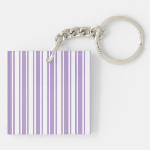 Lavande violet et blanc bonbons rayures